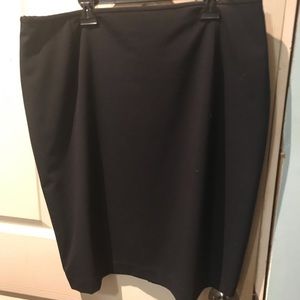 Nygard Navy Blue Pencil Skirt